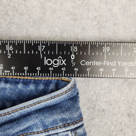 Old Navy Rockstar Super Skinny Low Rise Medium Wash Jeans Womens 18 - Picture 4 of 8